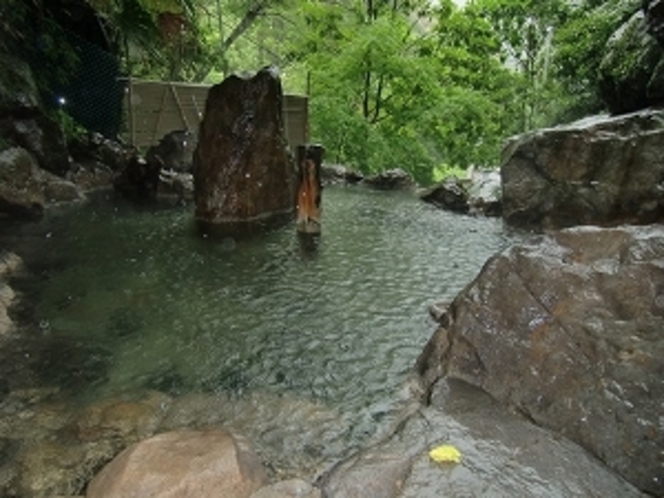 上湯温泉 神湯荘の貸切露天（奈良・十津川の秘湯）