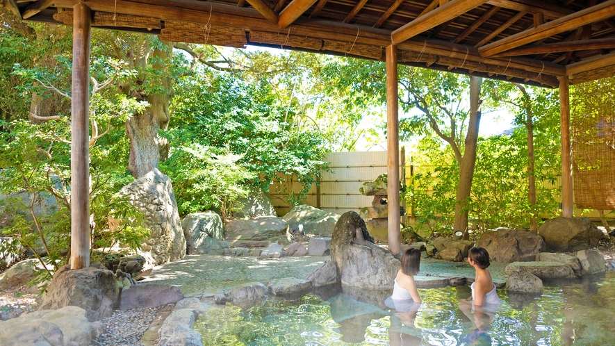 大江戸温泉物語 あわら 露天風呂