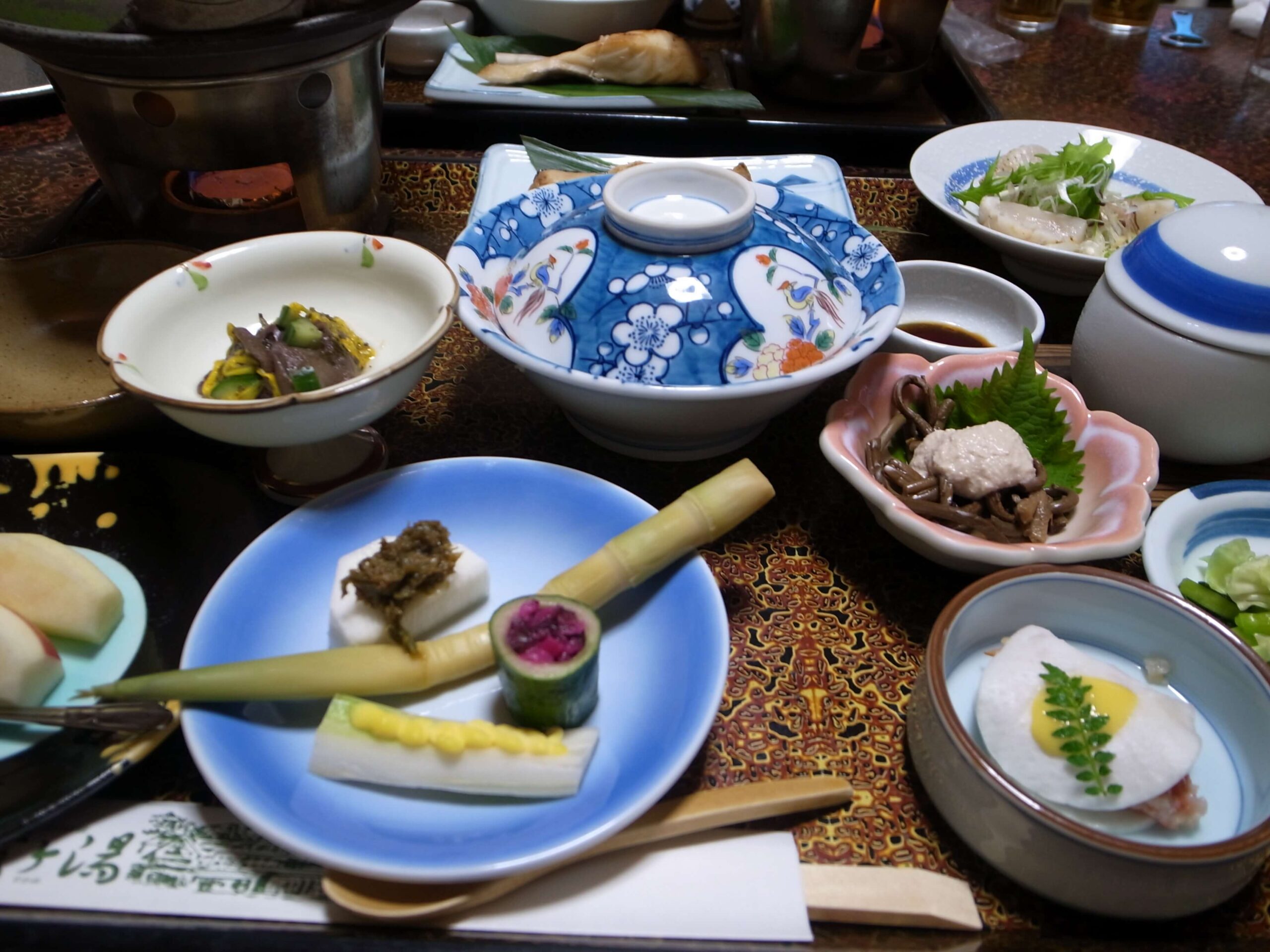 酸ヶ湯温泉旅館の部屋食